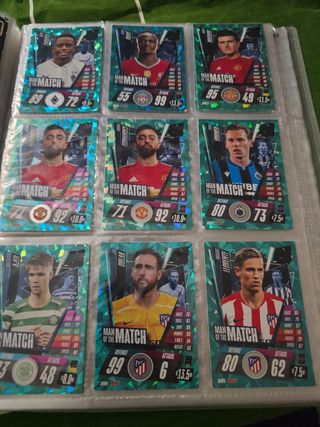 Topps Match Attax 2020-21 - Álbum +120 cartas