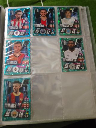 Topps Match Attax 2020-21 - Álbum +120 cartas