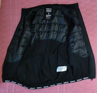 Chaqueta ciclismo ECOON acolchada negra