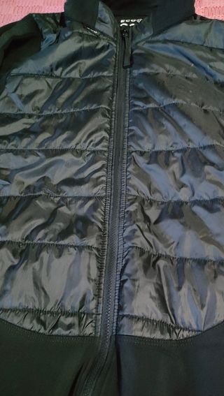 Chaqueta ciclismo ECOON acolchada negra