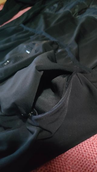 Chaqueta ciclismo ECOON acolchada negra