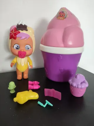 Muñeca Bebés Llorones con Accesorios