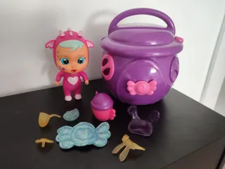 Muñeca Bebés Llorones con Accesorios