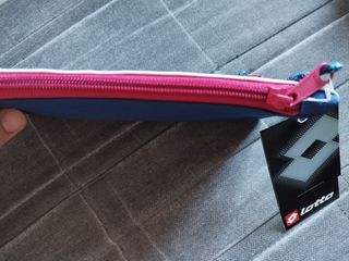 Estuche escolar Lotto azul y blanco