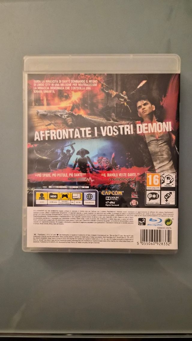 DMC Devil May Cry PS3 Capcom