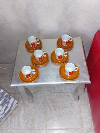 Set 6 Tazzine con Piattino Tognana