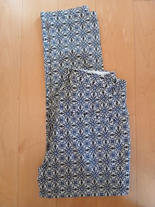 Pantalón estampado H&M mujer