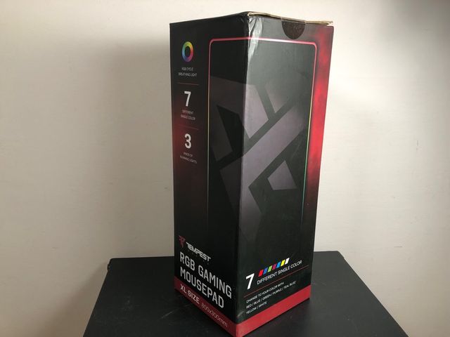 Alfombrilla Gaming RGB Tempest XL