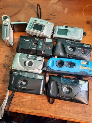 Set di fotocamere vintage