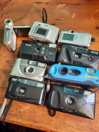 Set di fotocamere vintage