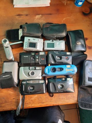 Set di fotocamere vintage