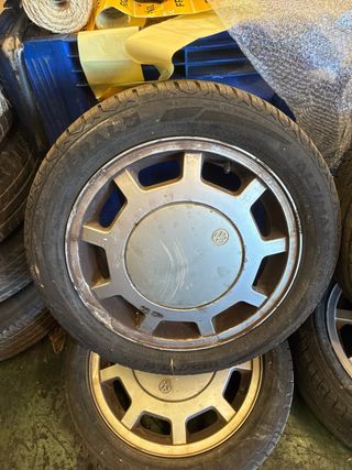 4 Llantas de Aluminio Golf GTI de cinco talad 15p