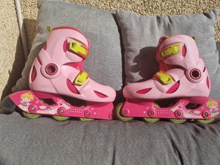 Patines Oxelo Rosas Ajustables T. 32-34