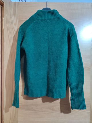 Jersey cuello alto básico