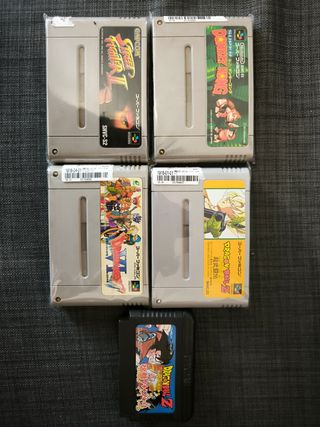 Super Famicom: Street Fighter II, Donkey Kong, Dra