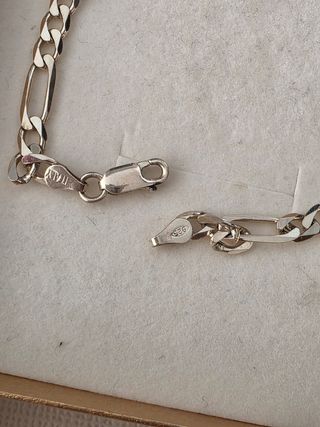 Conjunto Cadena y Pulsera Plata de Ley