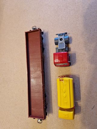 Marklin H0 Carro Scoperto 4 Assi 4545 con carico