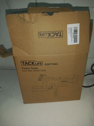 Pistola Pintura Eléctrica Tacklife SGP15AC nueva.