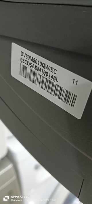 Secadora Samsung 8kg Condensación A++