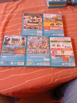 Lote 5 Juegos Wii U: Sports Connection, Pokkén, et