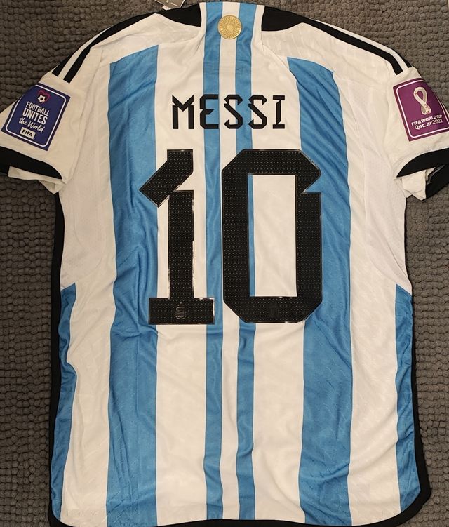 Maglia Messi Argentina Mondiale 2022