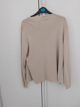 Cardigan autunnale beige taglia M