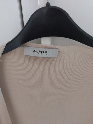 Cardigan autunnale beige taglia M