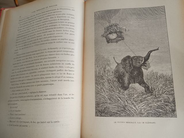 Julio Verne  5 semaines en ballon 1923