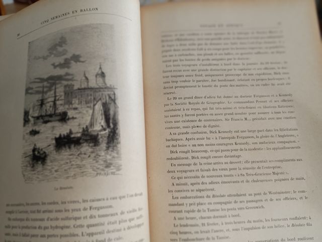 Julio Verne  5 semaines en ballon 1923