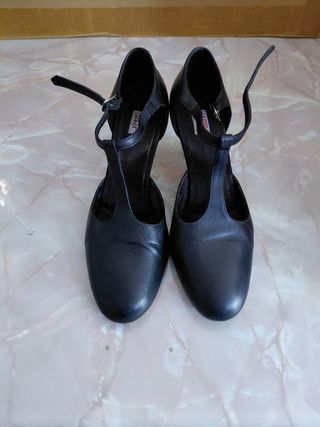 Zapatos de baile de salón negros