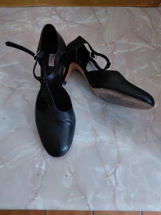 Zapatos de baile de salón negros
