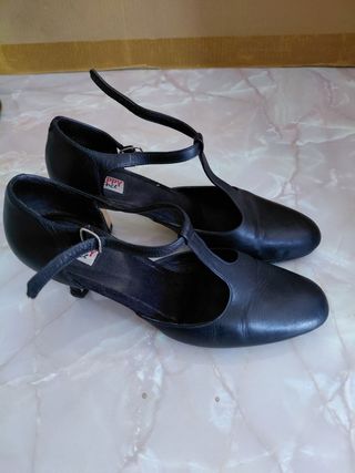 Zapatos de baile de salón negros