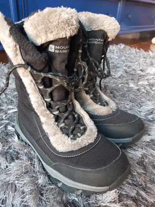 Botas Mountain Warehouse Talla 37 Negro/Gris