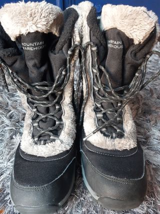 Botas Mountain Warehouse Talla 37 Negro/Gris