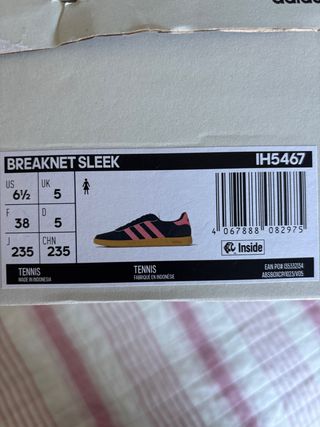 Zapatillas Adidas Breaknet Sleek Nuevas