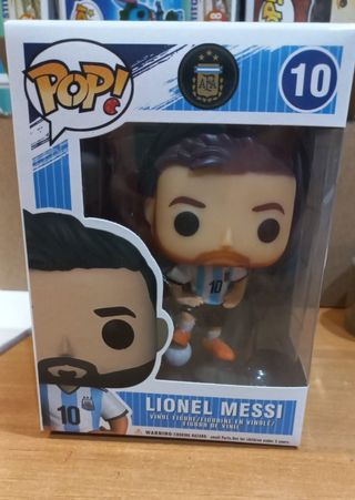 Lionel Messi 10 Argentina figura nueva en caja