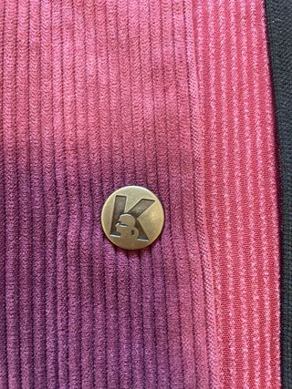 Camisa Karl Lagerfeld Roja Corduroy