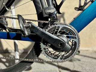 Bicicleta Orbea Aero Azul. 
