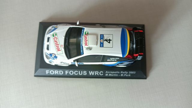 Modellino Ford Focus WRC Acropolis Rally 2003