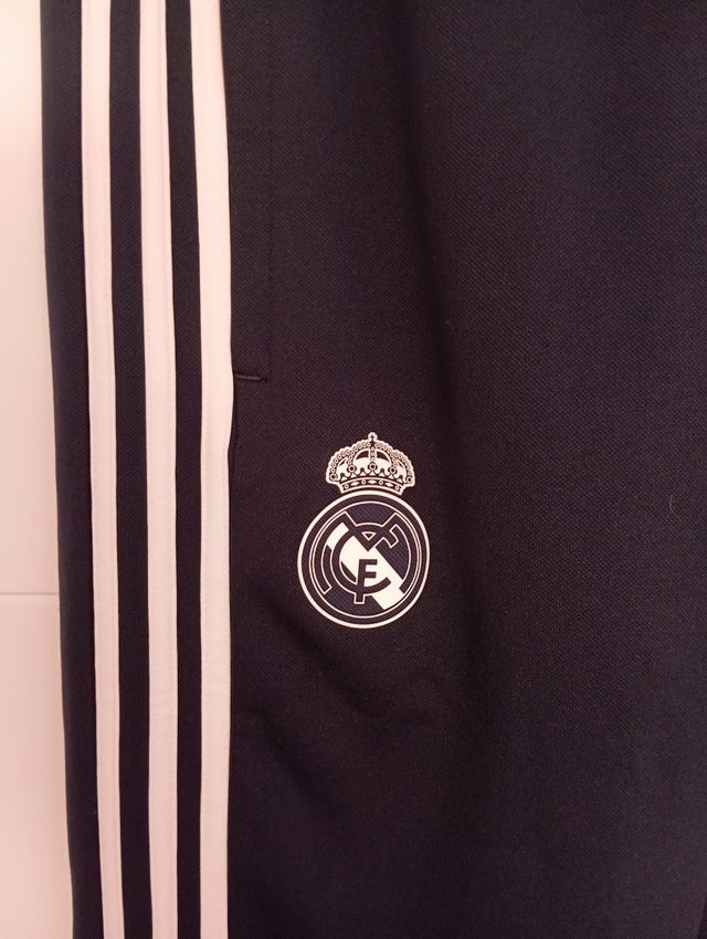 Pantalón chándal Adidas Real Madrid azul