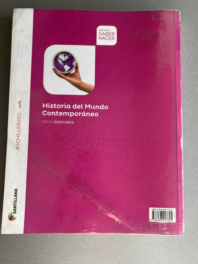 Historia de Mundo Contemporáneo ISBN 9788468013305