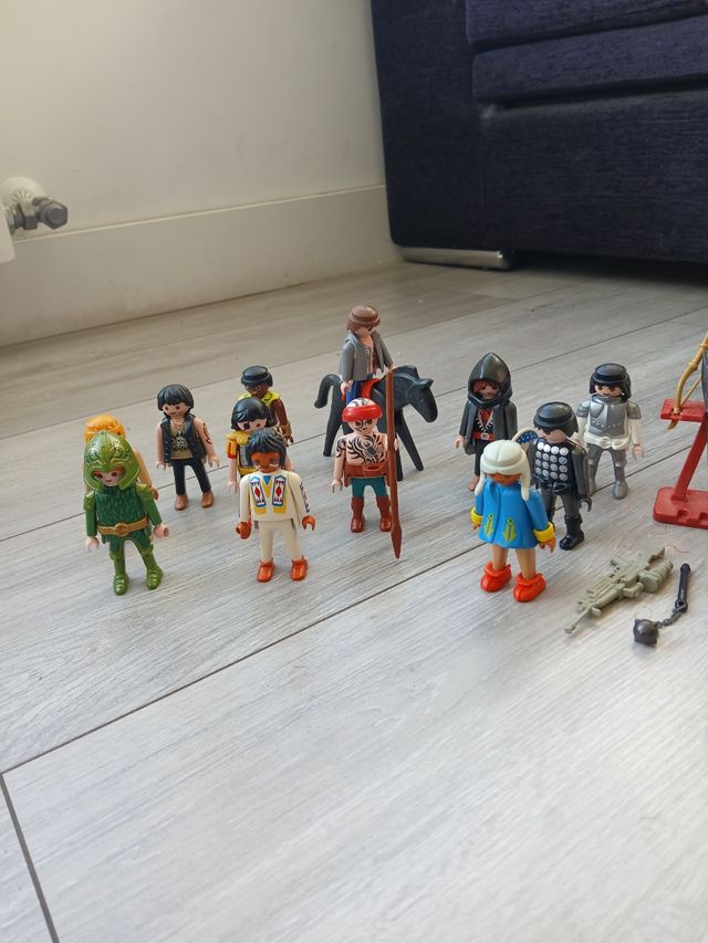 Lote Muñecos Playmobil Medieval