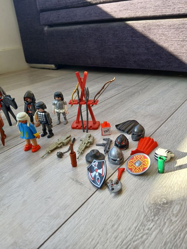 Lote Muñecos Playmobil Medieval
