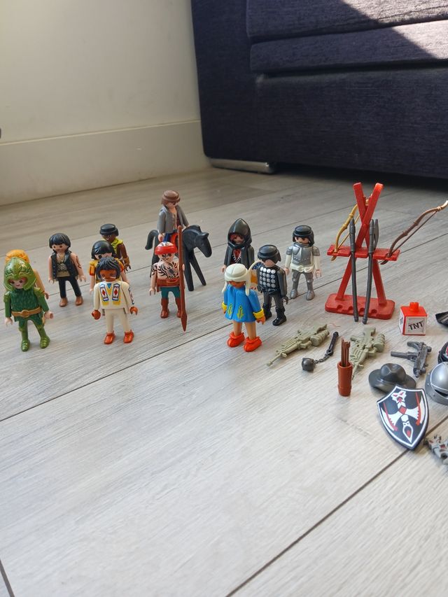 Lote Muñecos Playmobil Medieval