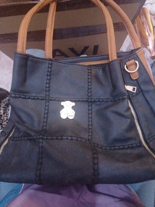 Bolso Tous Negro y Marrón