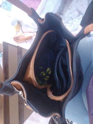 Bolso Tous Negro y Marrón