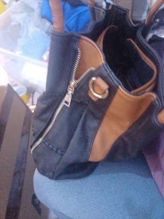 Bolso Tous Negro y Marrón