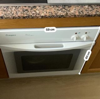 Venta horno Aspes blanco
No negociable 
