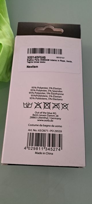 Mankini Costume da bagno taglia unica