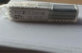 10 Brocas HSS6542 4.0mm